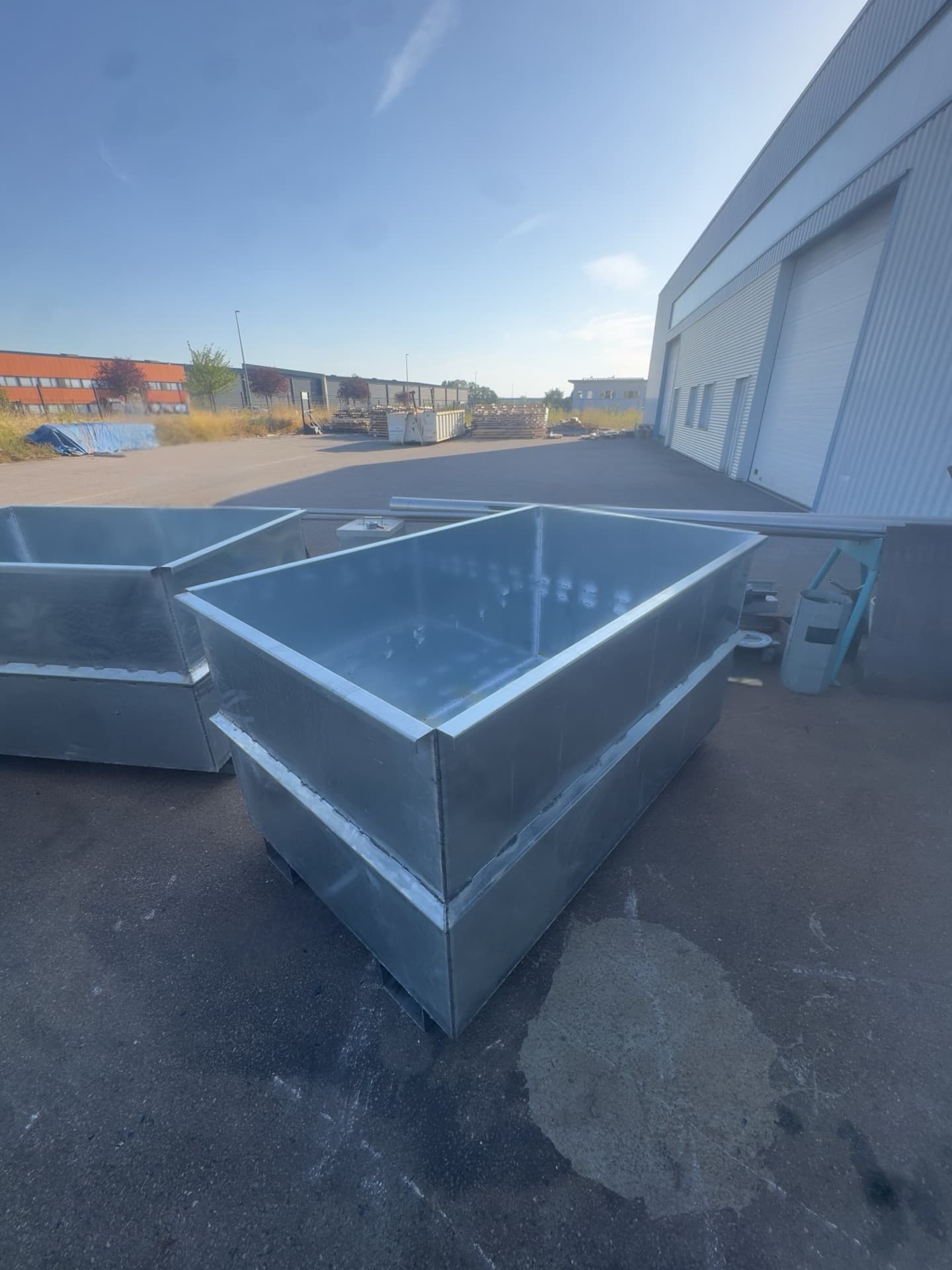 Benne à déchets sur mesure